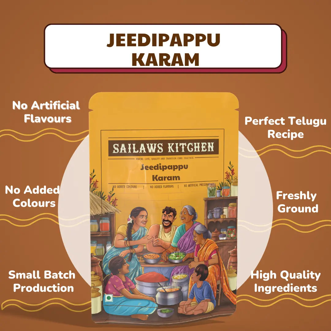 Jeedipappu Karam | 150g