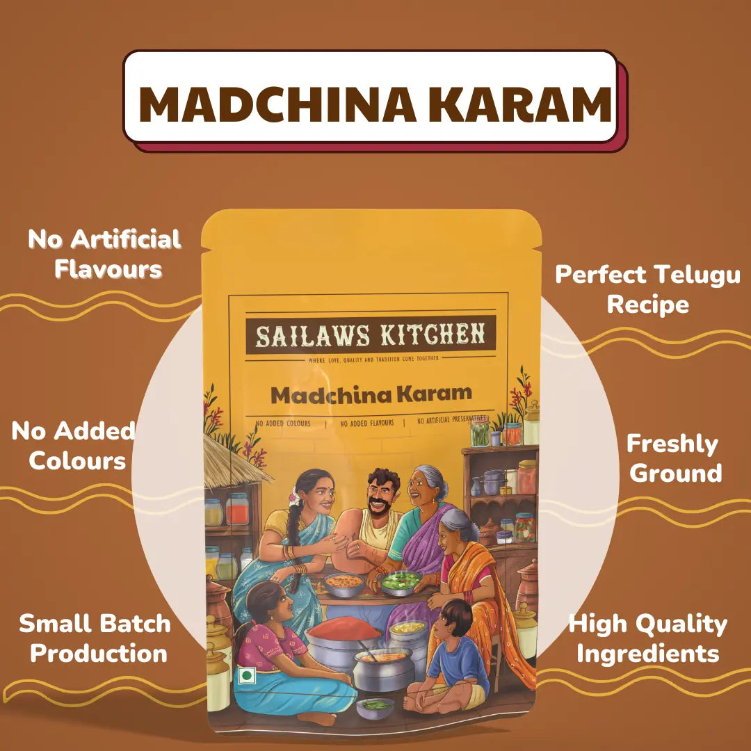 Madchina Karam/Nalla Karam | 150g