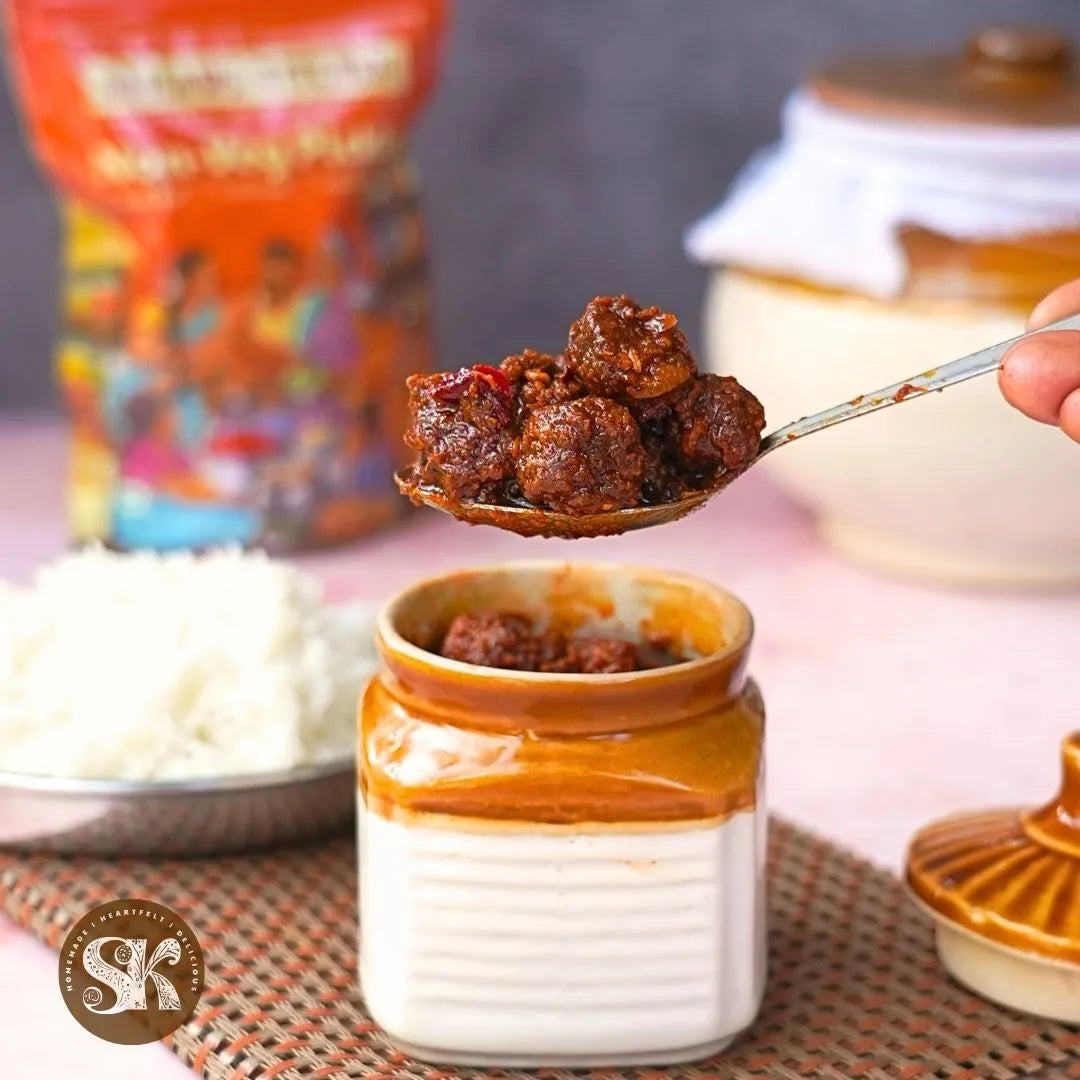 Mutton Kheema Balls Pachadi