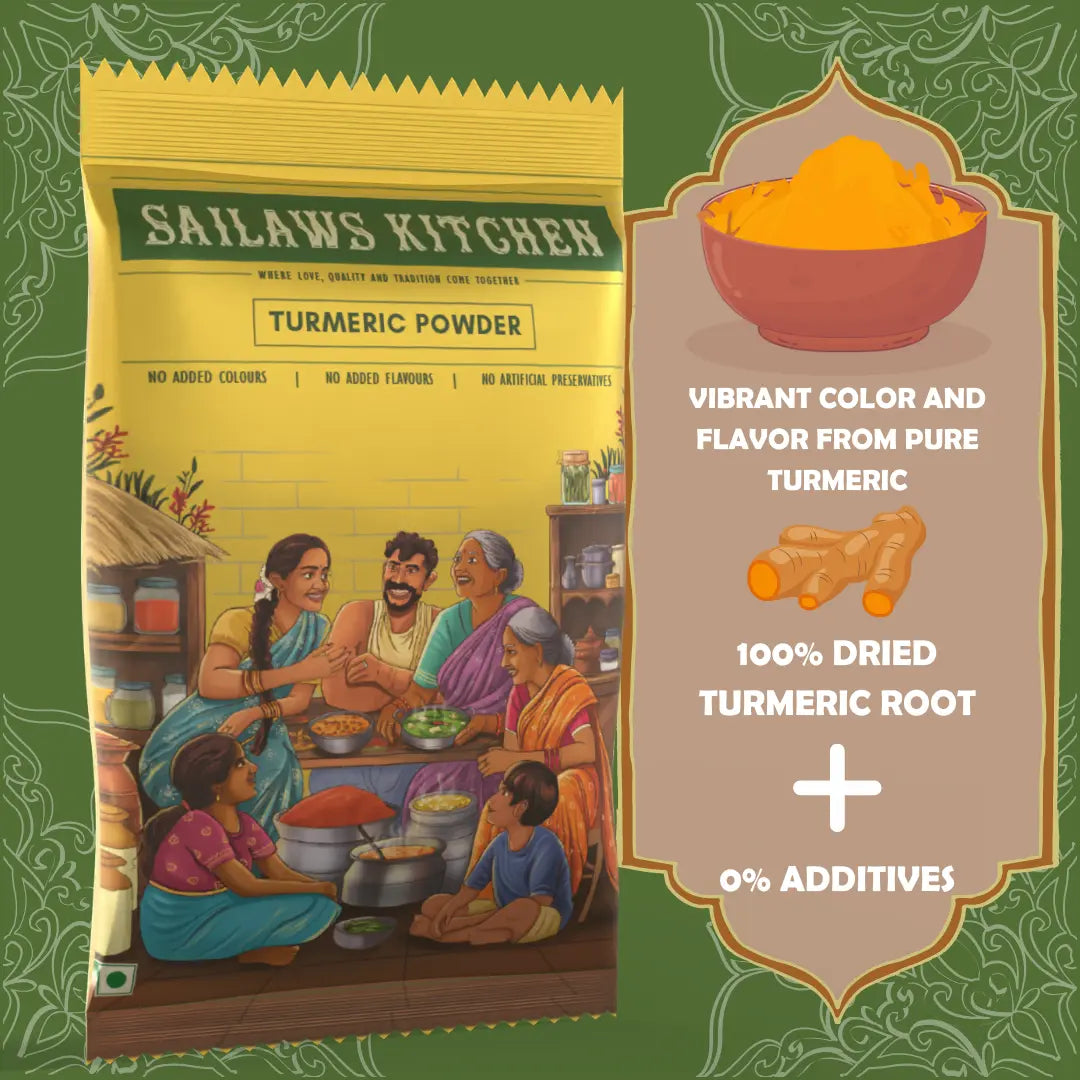 Pasupu Podi 100g | Turmeric Root Powder