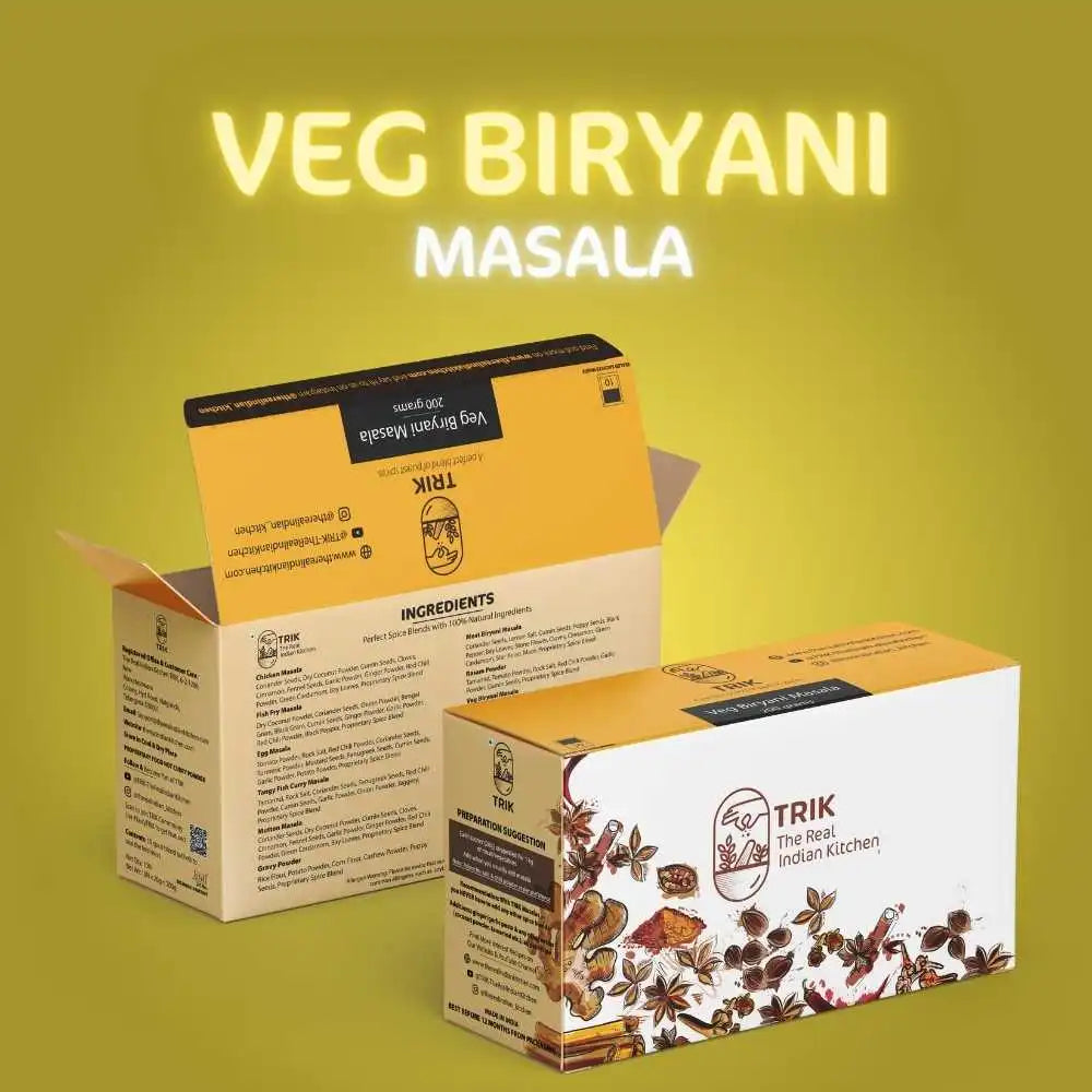 Veg Biryani Masala 200g | TRIK x SK