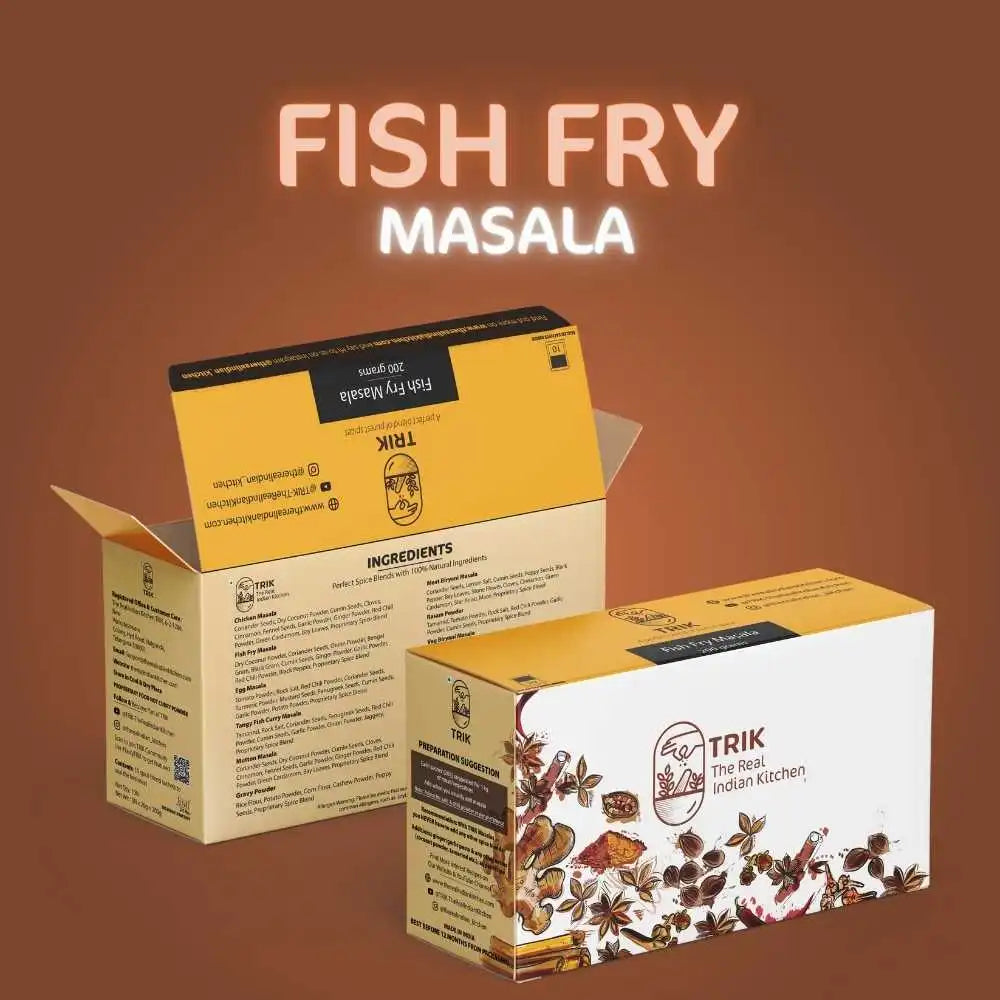 Fish Fry Masala 200g | TRIK x SK