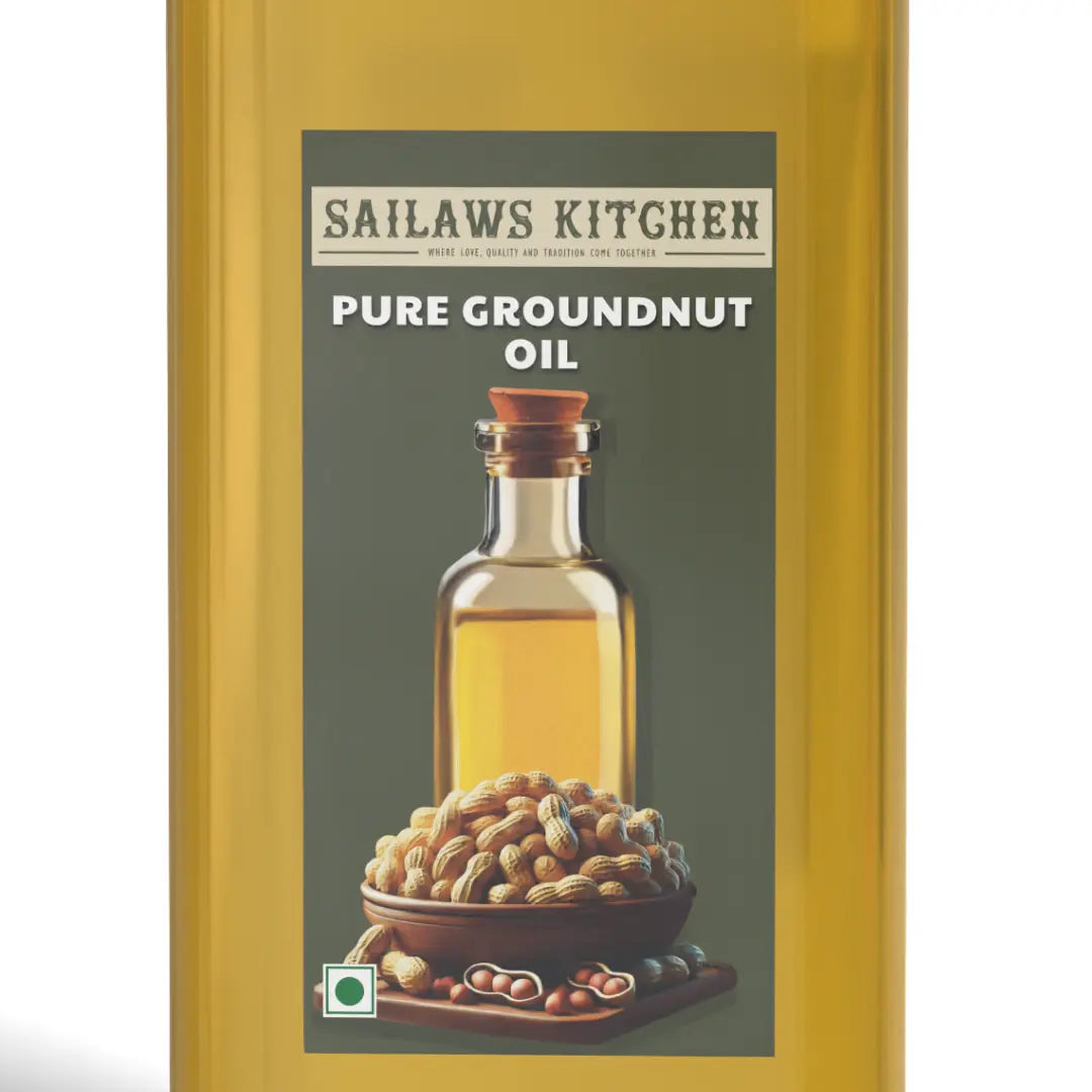 100% Pure Groundnut Oil 500ml | Palli/Verusenaga Noone | Ganuga Noone