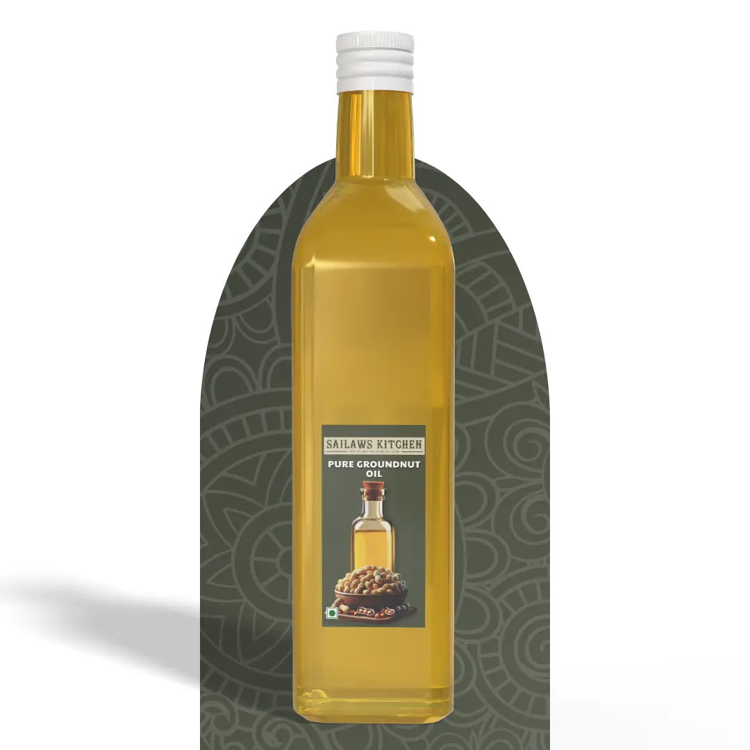 100% Pure Groundnut Oil 500ml | Palli/Verusenaga Noone | Ganuga Noone